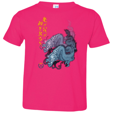 T-Shirts Hot Pink / 2T Hanzo Toddler Premium T-Shirt