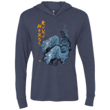 T-Shirts Vintage Navy / X-Small Hanzo Triblend Long Sleeve Hoodie Tee