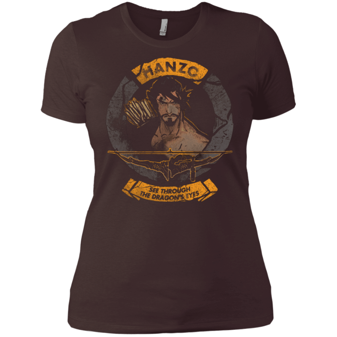 T-Shirts Dark Chocolate / X-Small Hanzo Women's Premium T-Shirt