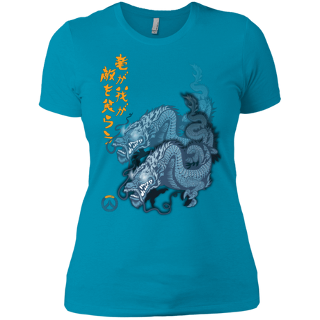 T-Shirts Turquoise / X-Small Hanzo Women's Premium T-Shirt