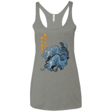 T-Shirts Venetian Grey / X-Small Hanzo Women's Triblend Racerback Tank