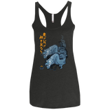 T-Shirts Vintage Black / X-Small Hanzo Women's Triblend Racerback Tank