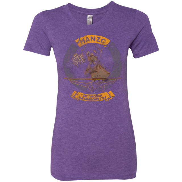T-Shirts Purple Rush / Small Hanzo Women's Triblend T-Shirt