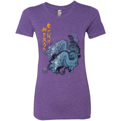 T-Shirts Purple Rush / Small Hanzo Women's Triblend T-Shirt