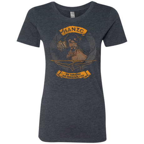 T-Shirts Vintage Navy / Small Hanzo Women's Triblend T-Shirt