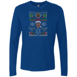 T-Shirts Royal / Small Hap Hap Happiest Christmas Men's Premium Long Sleeve