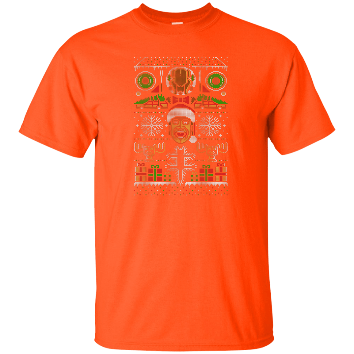 T-Shirts Orange / Small Hap Hap Happiest Christmas T-Shirt