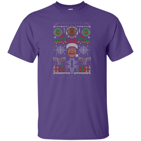 T-Shirts Purple / Small Hap Hap Happiest Christmas T-Shirt