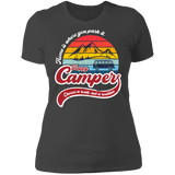 T-Shirts Heavy Metal / S Happy Camper Women's Premium T-Shirt