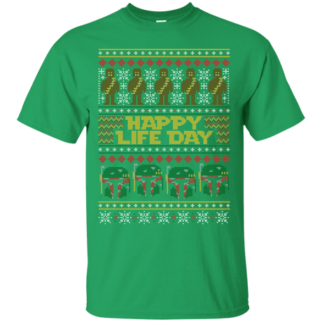 T-Shirts Irish Green / Small Happy Life Day T-Shirt