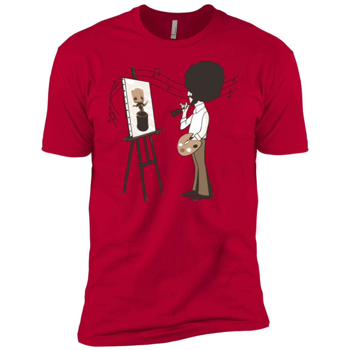 T-Shirts Red / YXS Happy Little Tree Boys Premium T-Shirt