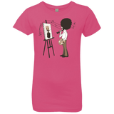 T-Shirts Hot Pink / YXS Happy Little Tree Girls Premium T-Shirt