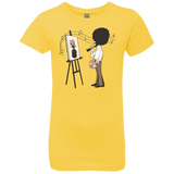 T-Shirts Vibrant Yellow / YXS Happy Little Tree Girls Premium T-Shirt