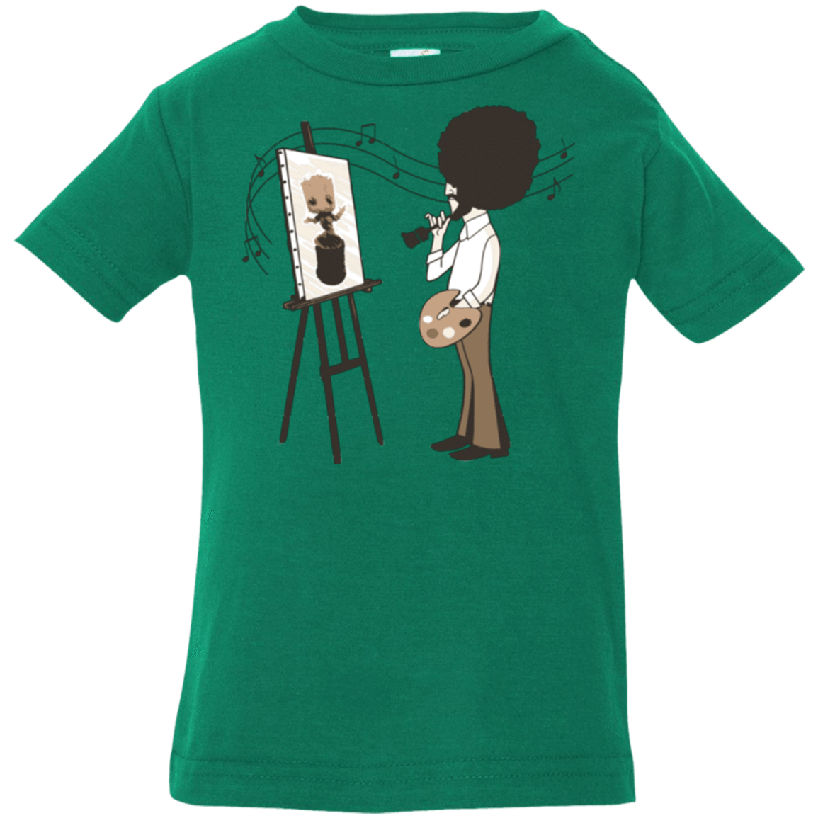 T-Shirts Kelly / 6 Months Happy Little Tree Infant Premium T-Shirt