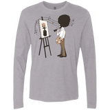 T-Shirts Heather Grey / Small Happy Little Tree Men's Premium Long Sleeve