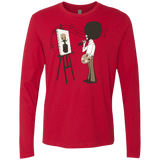 T-Shirts Red / Small Happy Little Tree Men's Premium Long Sleeve