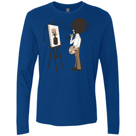 T-Shirts Royal / Small Happy Little Tree Men's Premium Long Sleeve