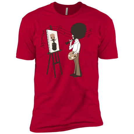 T-Shirts Red / X-Small Happy Little Tree Men's Premium T-Shirt