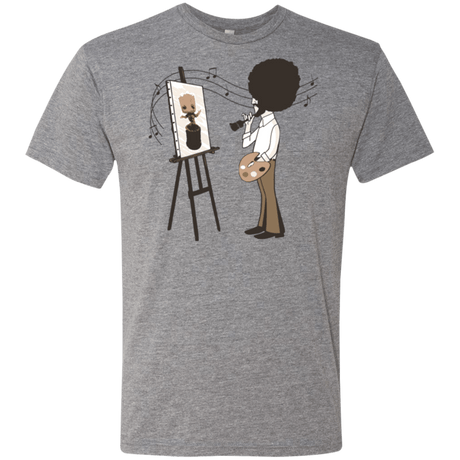 T-Shirts Premium Heather / Small Happy Little Tree Men's Triblend T-Shirt