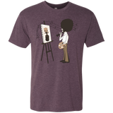 T-Shirts Vintage Purple / Small Happy Little Tree Men's Triblend T-Shirt