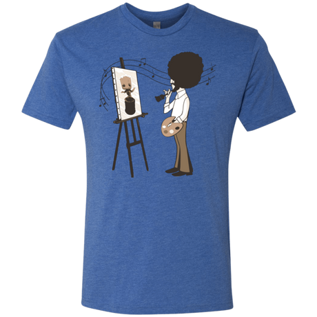 T-Shirts Vintage Royal / Small Happy Little Tree Men's Triblend T-Shirt