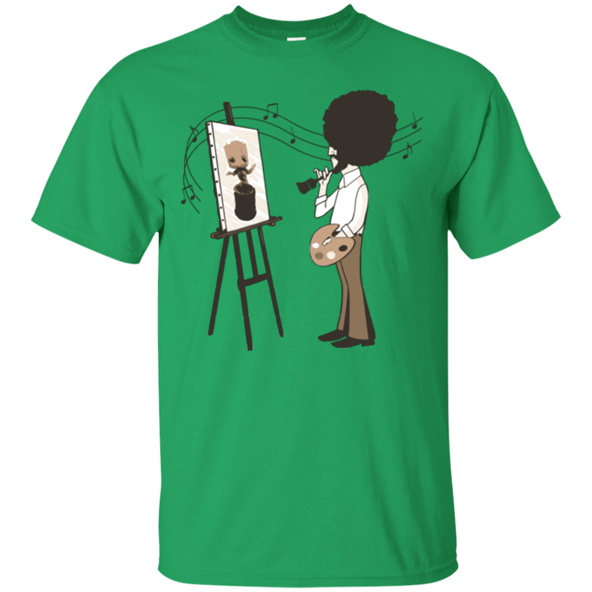 T-Shirts Irish Green / Small Happy Little Tree T-Shirt