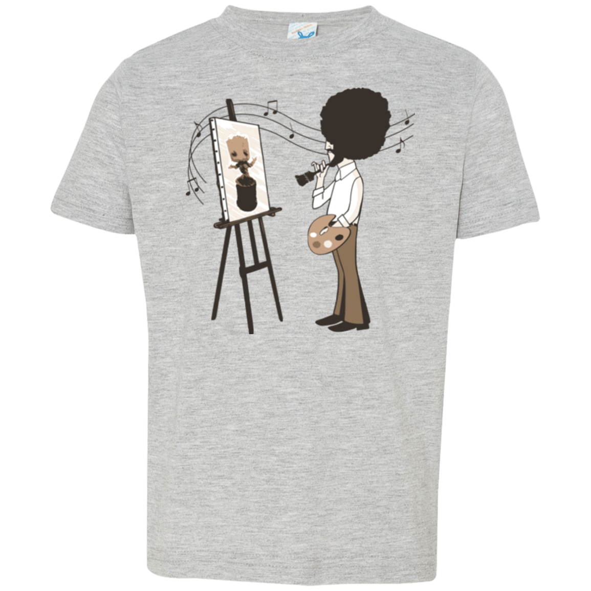 T-Shirts Heather / 2T Happy Little Tree Toddler Premium T-Shirt