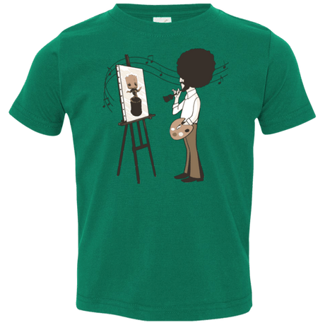 T-Shirts Kelly / 2T Happy Little Tree Toddler Premium T-Shirt