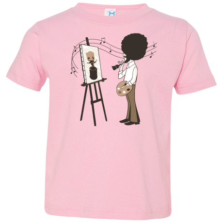 T-Shirts Pink / 2T Happy Little Tree Toddler Premium T-Shirt
