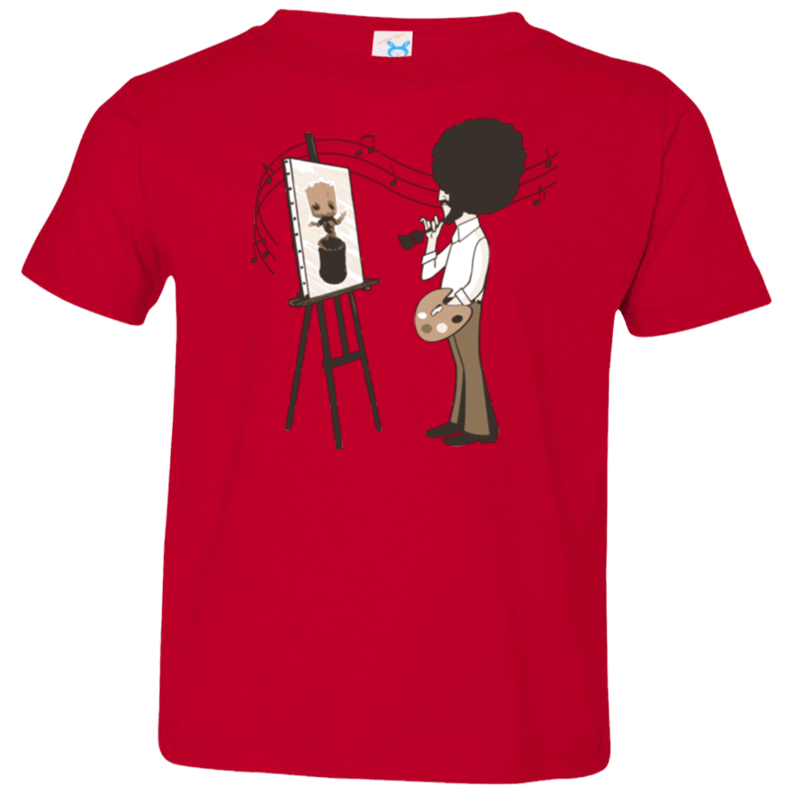 T-Shirts Red / 2T Happy Little Tree Toddler Premium T-Shirt