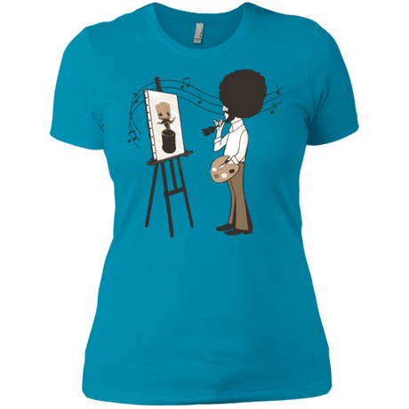 T-Shirts Turquoise / X-Small Happy Little Tree Women's Premium T-Shirt