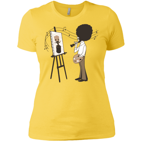 T-Shirts Vibrant Yellow / X-Small Happy Little Tree Women's Premium T-Shirt