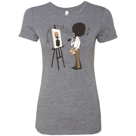 T-Shirts Premium Heather / Small Happy Little Tree Women's Triblend T-Shirt