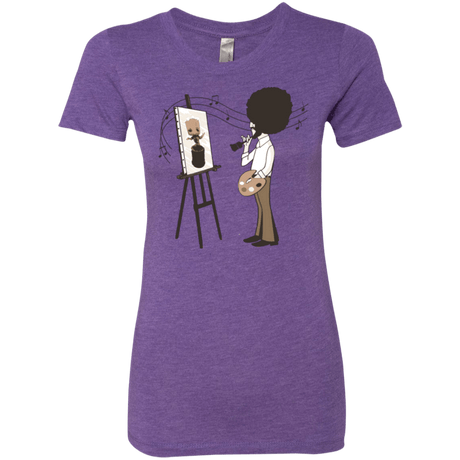 T-Shirts Purple Rush / Small Happy Little Tree Women's Triblend T-Shirt
