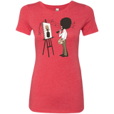T-Shirts Vintage Red / Small Happy Little Tree Women's Triblend T-Shirt