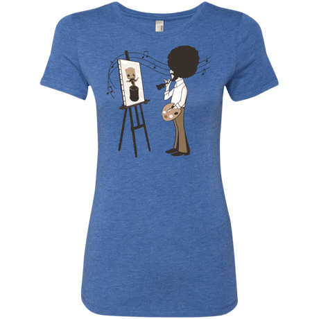 T-Shirts Vintage Royal / Small Happy Little Tree Women's Triblend T-Shirt