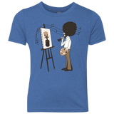 T-Shirts Vintage Royal / YXS Happy Little Tree Youth Triblend T-Shirt