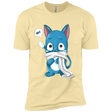 T-Shirts Banana Cream / X-Small Happy Men's Premium T-Shirt