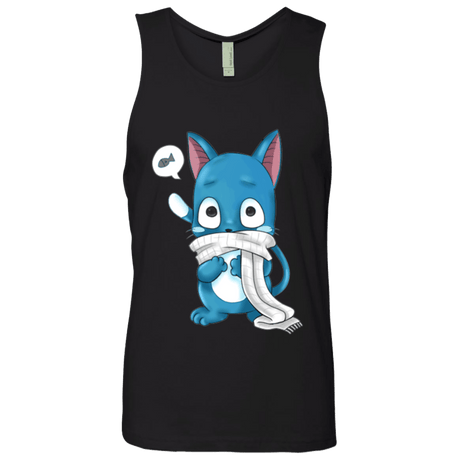 T-Shirts Black / Small Happy Men's Premium Tank Top