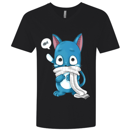 T-Shirts Black / X-Small Happy Men's Premium V-Neck