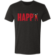 T-Shirts Vintage Black / S HAPPY Men's Triblend T-Shirt