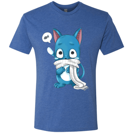 T-Shirts Vintage Royal / Small Happy Men's Triblend T-Shirt
