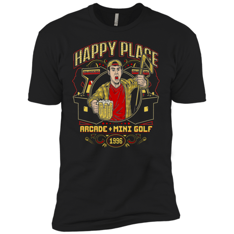 T-Shirts Black / YXS HAPPY PLACE Boys Premium T-Shirt