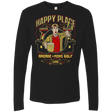 T-Shirts Black / Small HAPPY PLACE Men's Premium Long Sleeve