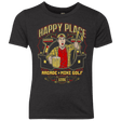 T-Shirts Vintage Black / YXS HAPPY PLACE Youth Triblend T-Shirt