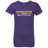 T-Shirts Purple Rush / YXS Happy St.Patricks Day Girls Premium T-Shirt