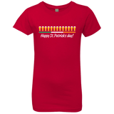 T-Shirts Red / YXS Happy St.Patricks Day Girls Premium T-Shirt