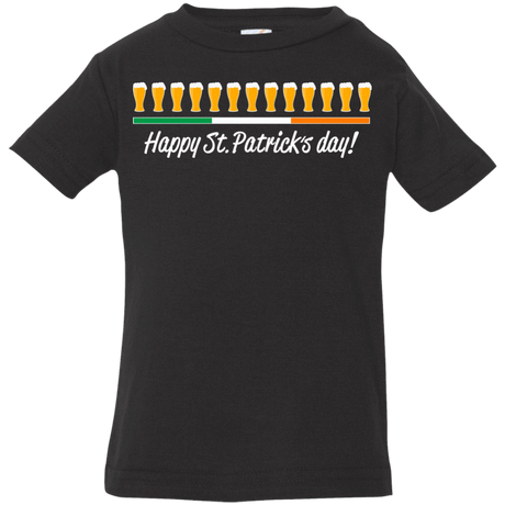 T-Shirts Black / 6 Months Happy St.Patricks Day Infant Premium T-Shirt
