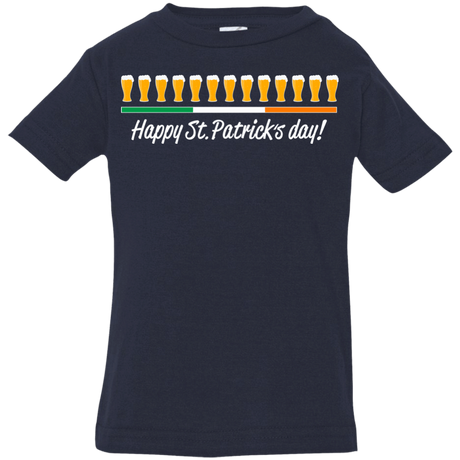 T-Shirts Navy / 6 Months Happy St.Patricks Day Infant Premium T-Shirt