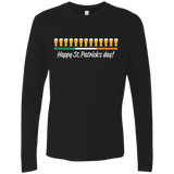 T-Shirts Black / Small Happy St.Patricks Day Men's Premium Long Sleeve